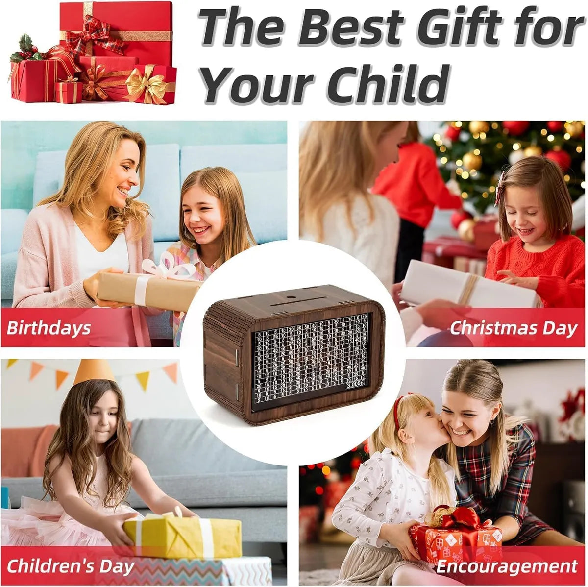 Wooden Money Saving Box | One Lakh Saving Box